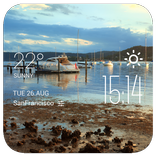 Gosford weather widget/clock
