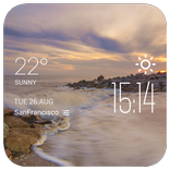 Perth weather widget/clock