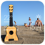 Bass weather widget/clock