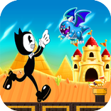 ”fight super bendy ink machine adventure in castle