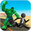 Incredible Monster vs Stickman Crime Hero APK