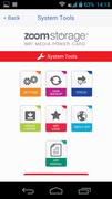 برنامهنما Zoom Storage عکس از صفحه