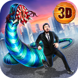 Giant Killer Worm City Destruction Simulator