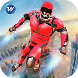 Superhero Robot City Battle