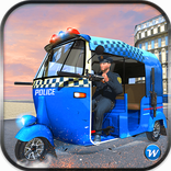 Police Tuk Tuk Auto Rickshaw