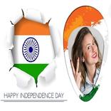 Indian Flag Photo Frame 2017