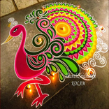 Rangoli Designs Video Tutorials