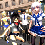 Yandere Schoolgirl Simulator. City of Yandere