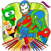 heroes 5 coloring book APK