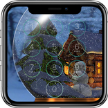 Snow Globe Lock Screen