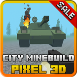 City minebuild: pixel 3d