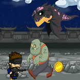 Zombies of halloween