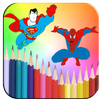 Coloring Book Superhero APK