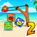 Crazy Chicken - jungle pigs APK