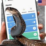 Snake on screen prank