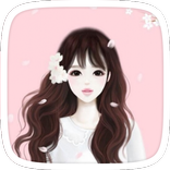 Menina coreana Tema