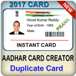 Fake Aadhar Card Maker Prank