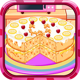Cooking banana split cake