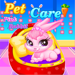 ”Pet Care : Pink Rabbit