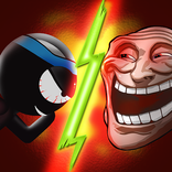 Stickman and Troll