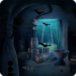 Blue Treasury Cave Escape