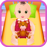 Bebês jogos de médico meninas