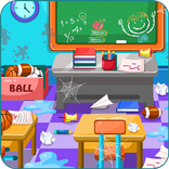 Classroom clean up at school