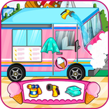 Ice cream truck car wash