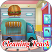 games cleaning truck game APK