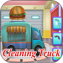 games cleaning truck game APK