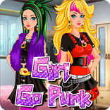”Girl Go Punk, Dress Up Games