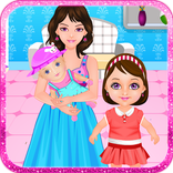 Mommy Birth Cute Daughter