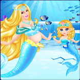 Newborn Ice Mermaid Princess