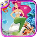Mermaid Coloring Book