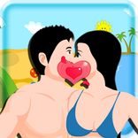 Kissing Game-Beach Romance