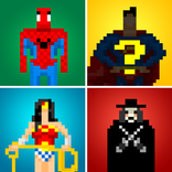 Guess the Pixel: Comics Heroes
