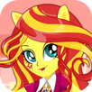 Dress Up Sunset Shimmer Games APK