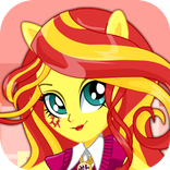 Dress Up Sunset Shimmer Games