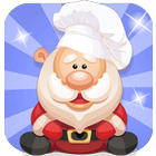 Santa Cooking Cake icon