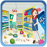 Supermarket Cleaning Game - games for girls