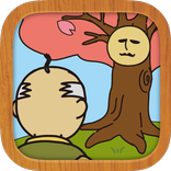 花咲か爺。「木」の無料の育成ゲーム