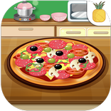 Cooking pizza