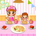 Cook Pork cutlet with mom