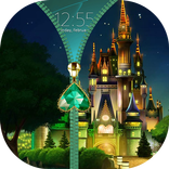 Castle Zipper Lock Screen