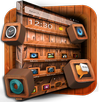 Wooden Touch Launcher APK
