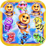 Biene Garten Zusammenstoß