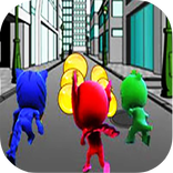 pj games masks  runner : subway pjmasks