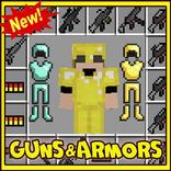 Armor mod and weapon for Minecraft