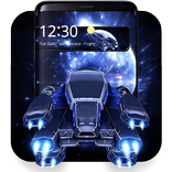 ”3D Galaxy Spaceship Theme