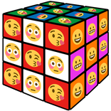 Cube game for emoji